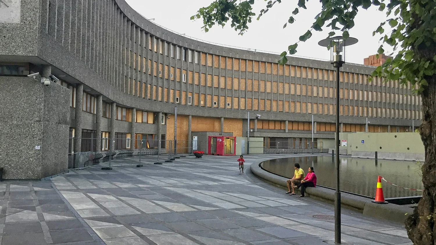 A government administrative building